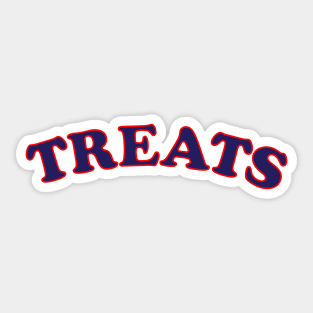 TREATS Sticker